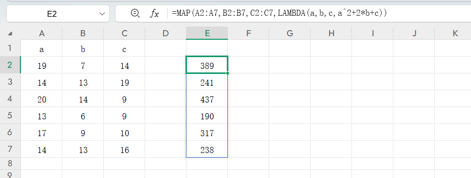 被低估的Excel神操作:LAMBDA+MAP,一键搞定批量计算-趣帮office教程网