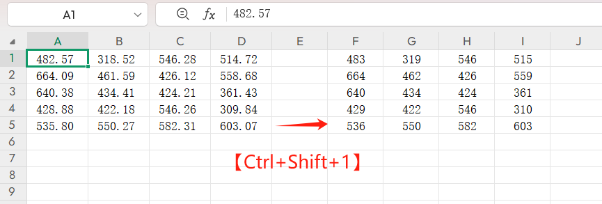 这4个Excel快捷键绝了!1秒搞定小数点、求和和表格美化-趣帮office教程网