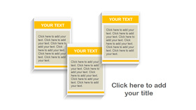 卡片效果幻灯片文本框模板