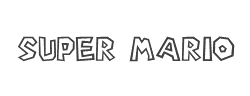 Super Mario Bros.字体