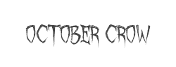 October Crow字体