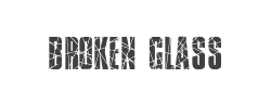 Broken Glass字体