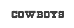 Cowboys字体