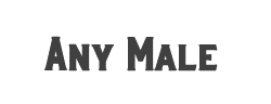 Any Male字体