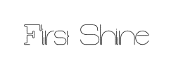 First Shine字体