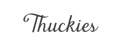 Thuckies字体