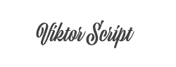 Viktor Script字体