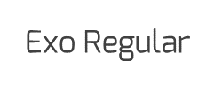 Exo字体