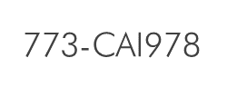 773-CAI978字体
