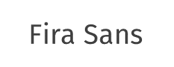 Fira Sans字体