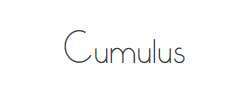Cumulus字体