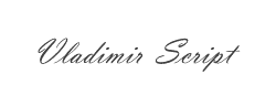 Vladimir Script字体