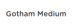Gotham Rounded Medium字体