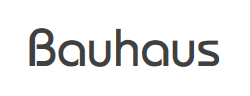 Bauhaus字体