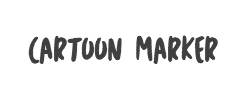 Cartoon Marker字体