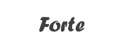 Forte字体