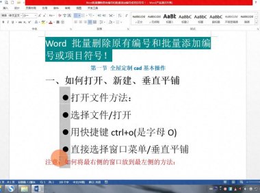 职场进阶：快速搞定Word项目符号编排